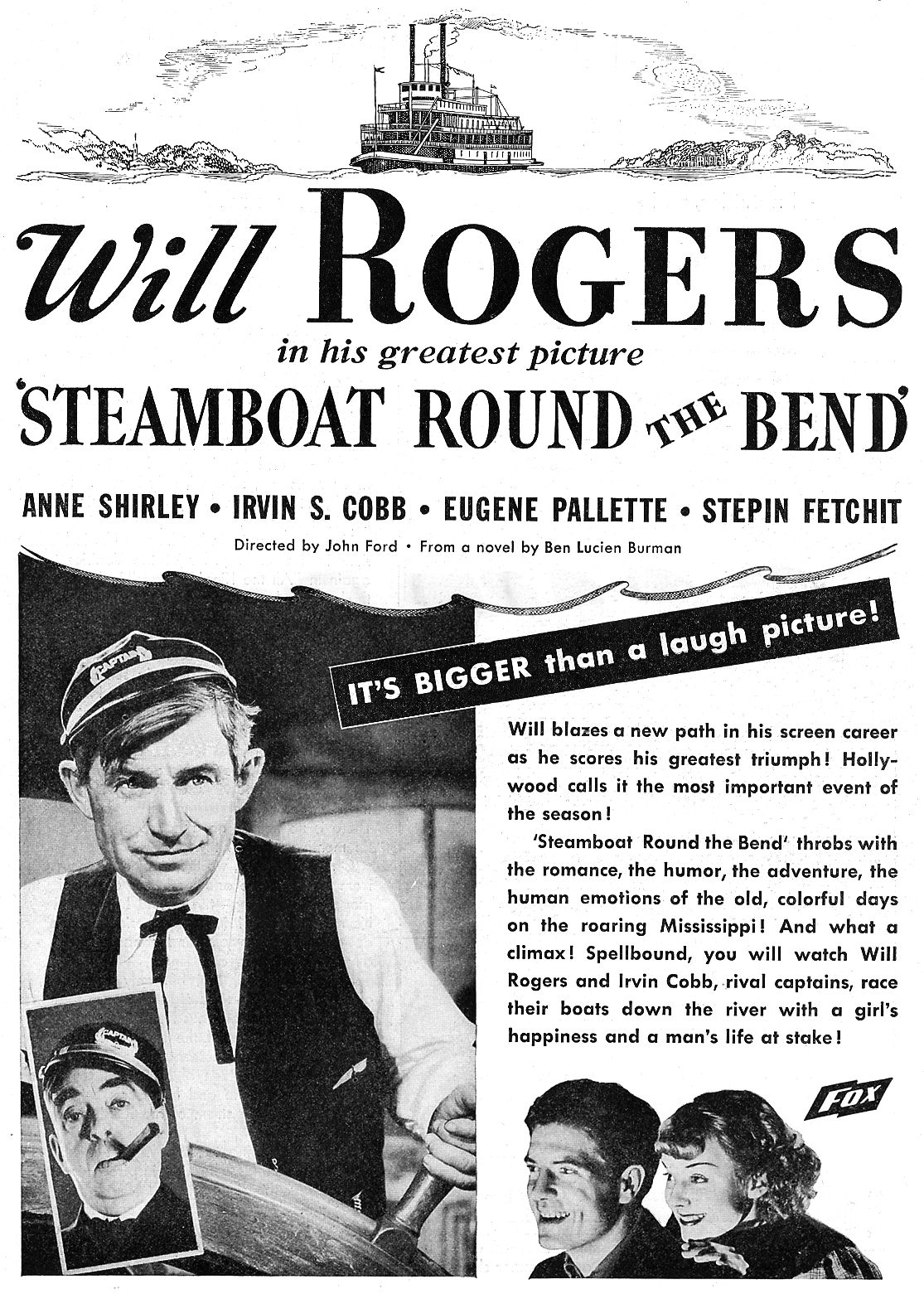 steamboat round the bend ad