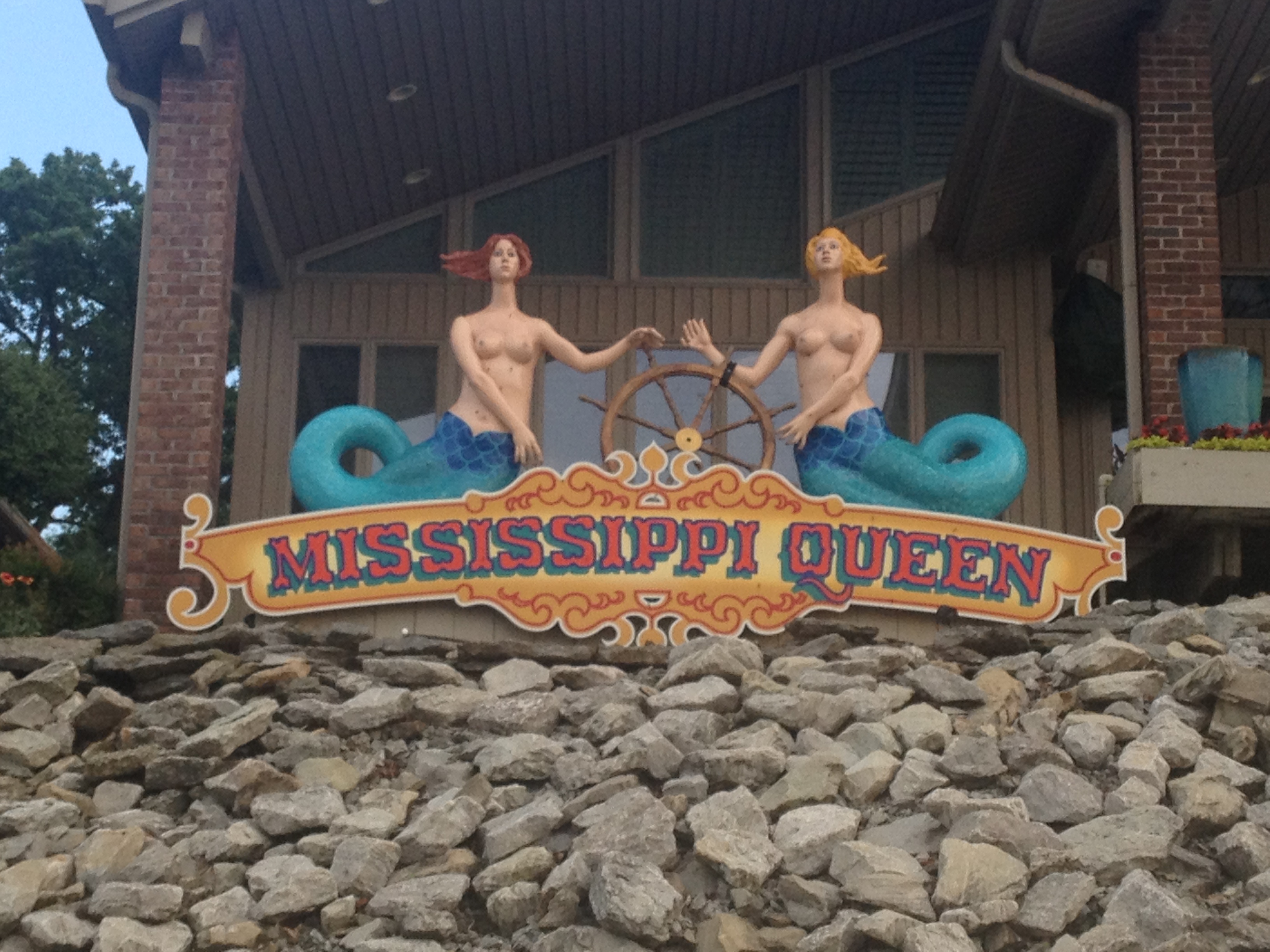 Mermaids and sign 6-25-13
