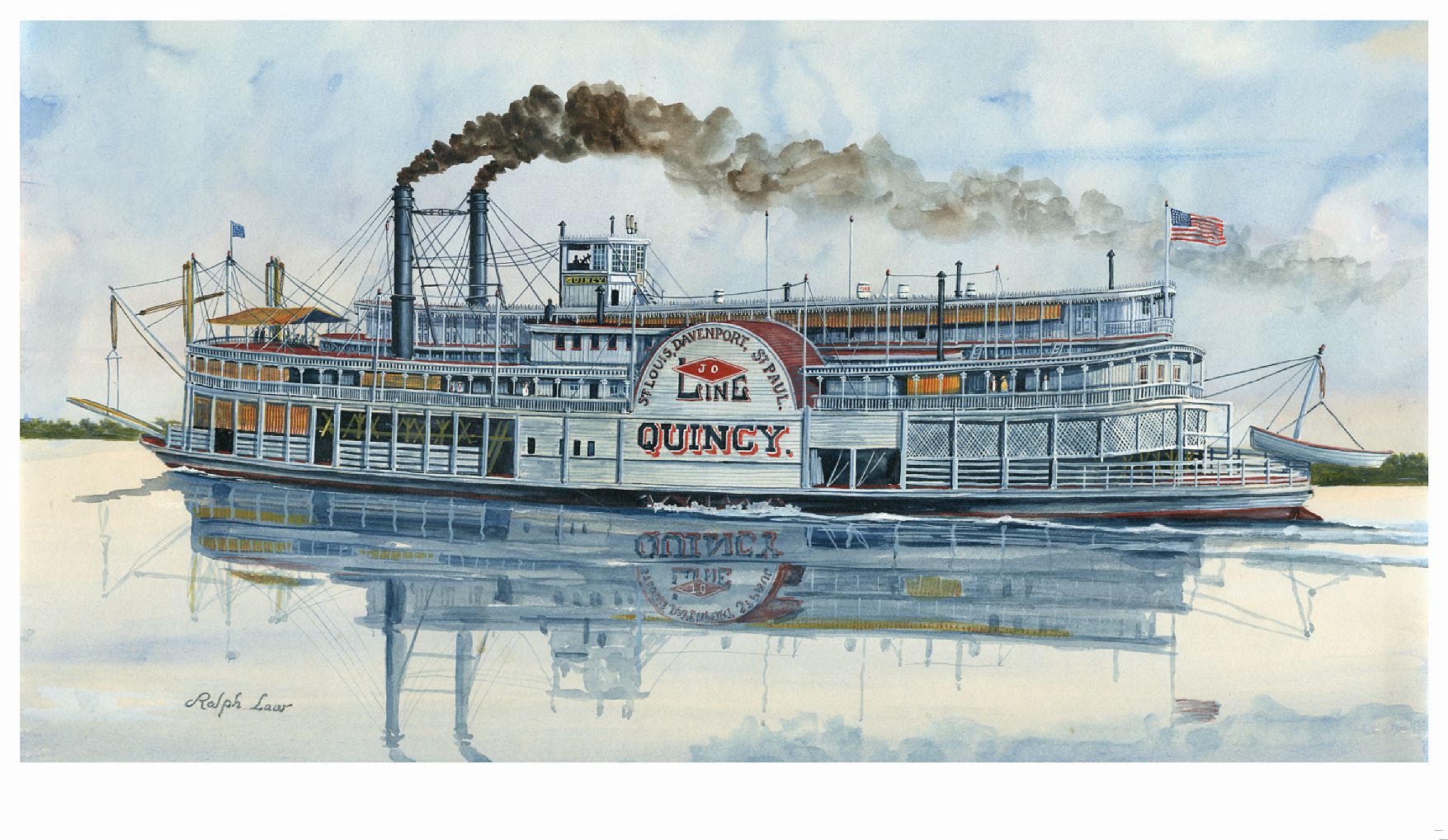 steamboat illustration