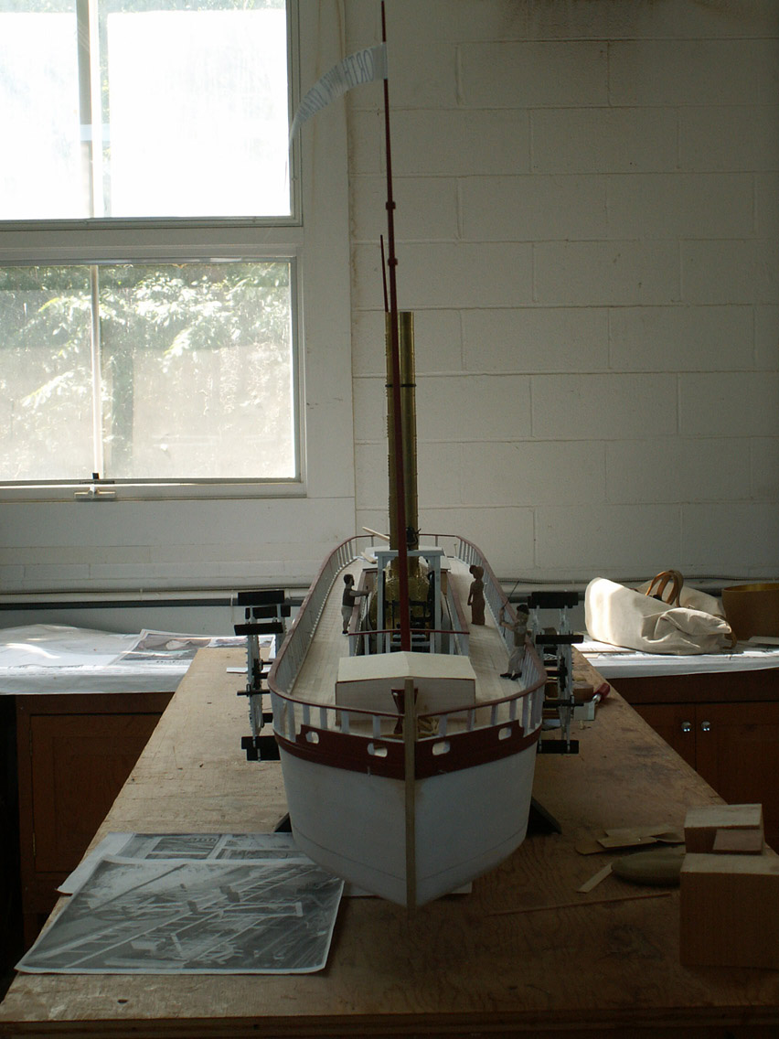 Clermont model boat